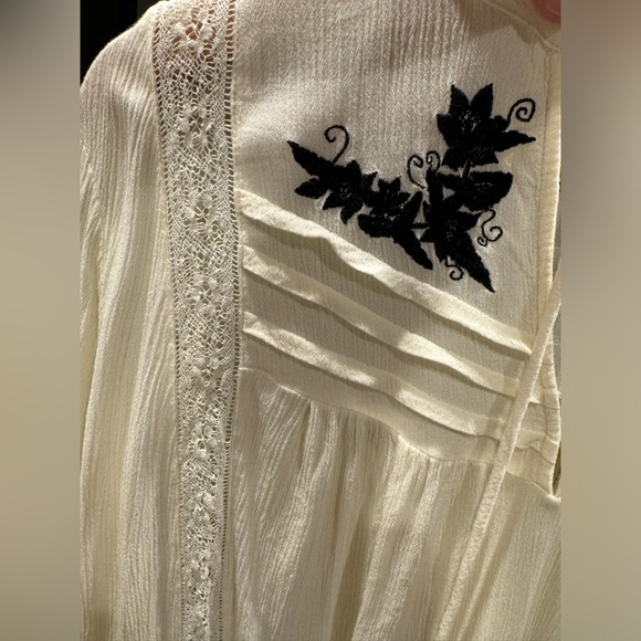 Free People Tusalossa Embroidered Top - Picture 7 of 13